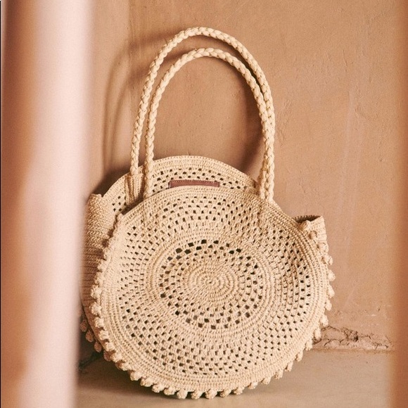 Sezane Handbags - Sezane June woven bag